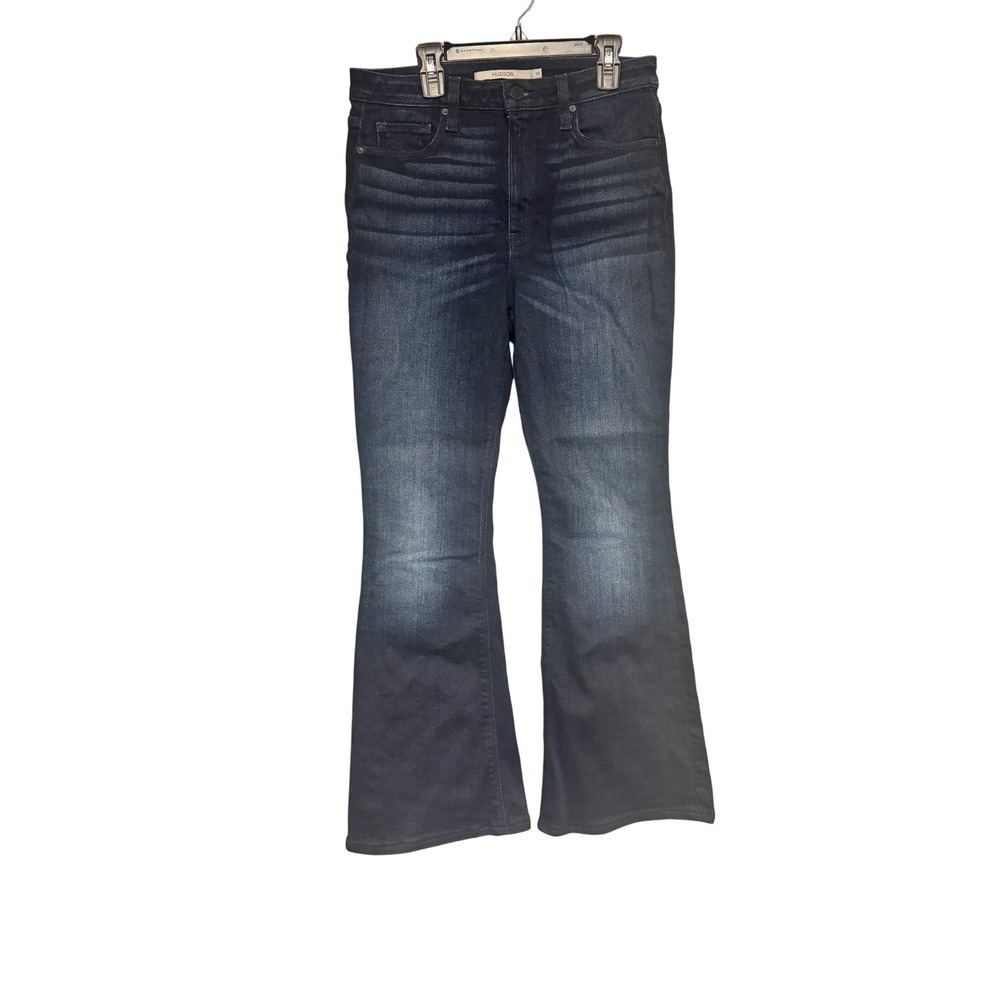 Hudson Jeans Holly Tou High Rise Flare‎ Dark Wash Denim Women's Size 29 Boho
